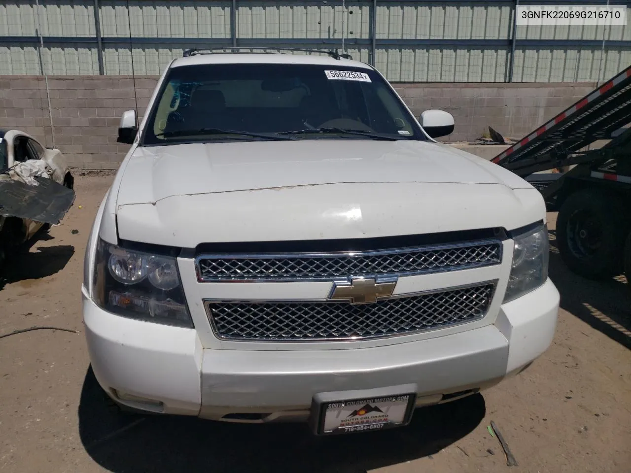 2009 Chevrolet Avalanche K1500 Lt VIN: 3GNFK22069G216710 Lot: 72517004