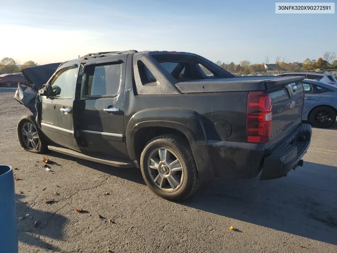 2009 Chevrolet Avalanche K1500 Ltz VIN: 3GNFK320X9G272591 Lot: 75930164