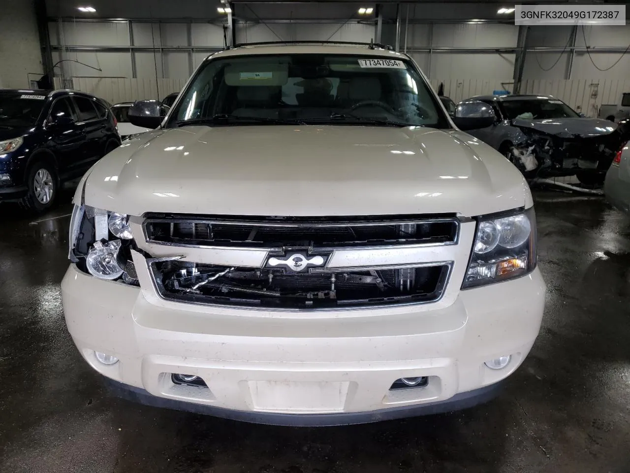 2009 Chevrolet Avalanche K1500 Ltz VIN: 3GNFK32049G172387 Lot: 77347054