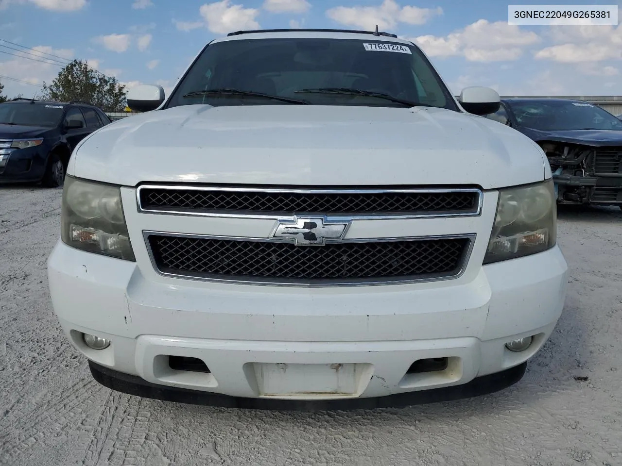 2009 Chevrolet Avalanche C1500 Lt VIN: 3GNEC22049G265381 Lot: 77637224