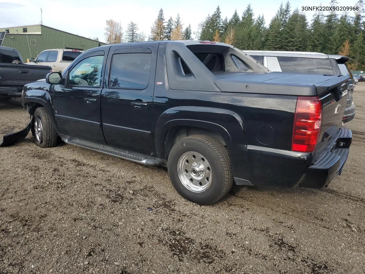 2009 Chevrolet Avalanche K1500 Lt VIN: 3GNFK220X9G209968 Lot: 78595414