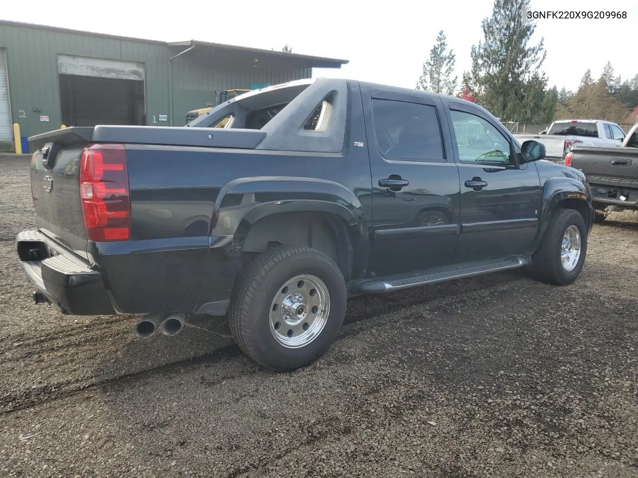 2009 Chevrolet Avalanche K1500 Lt VIN: 3GNFK220X9G209968 Lot: 78595414