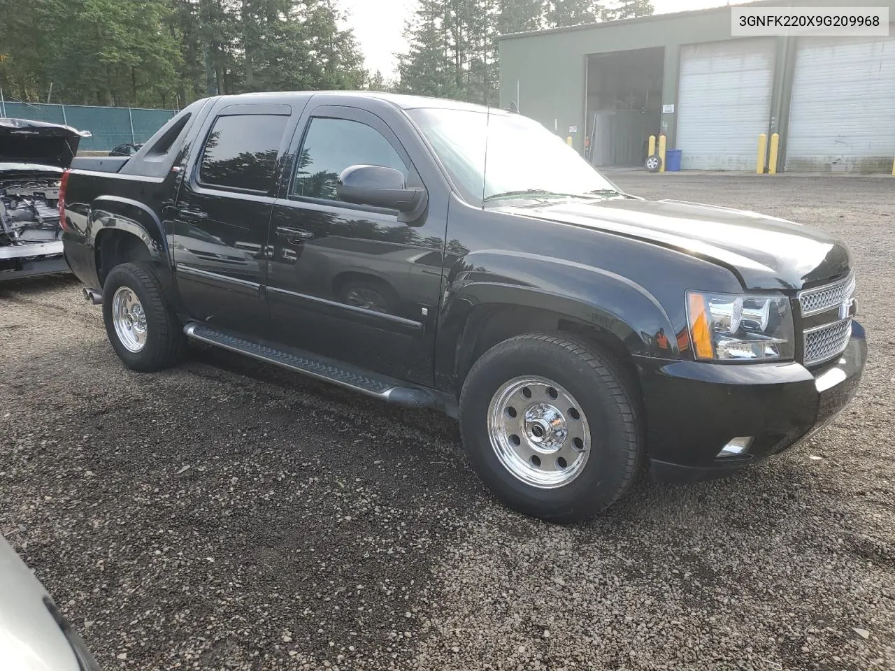 2009 Chevrolet Avalanche K1500 Lt VIN: 3GNFK220X9G209968 Lot: 78595414