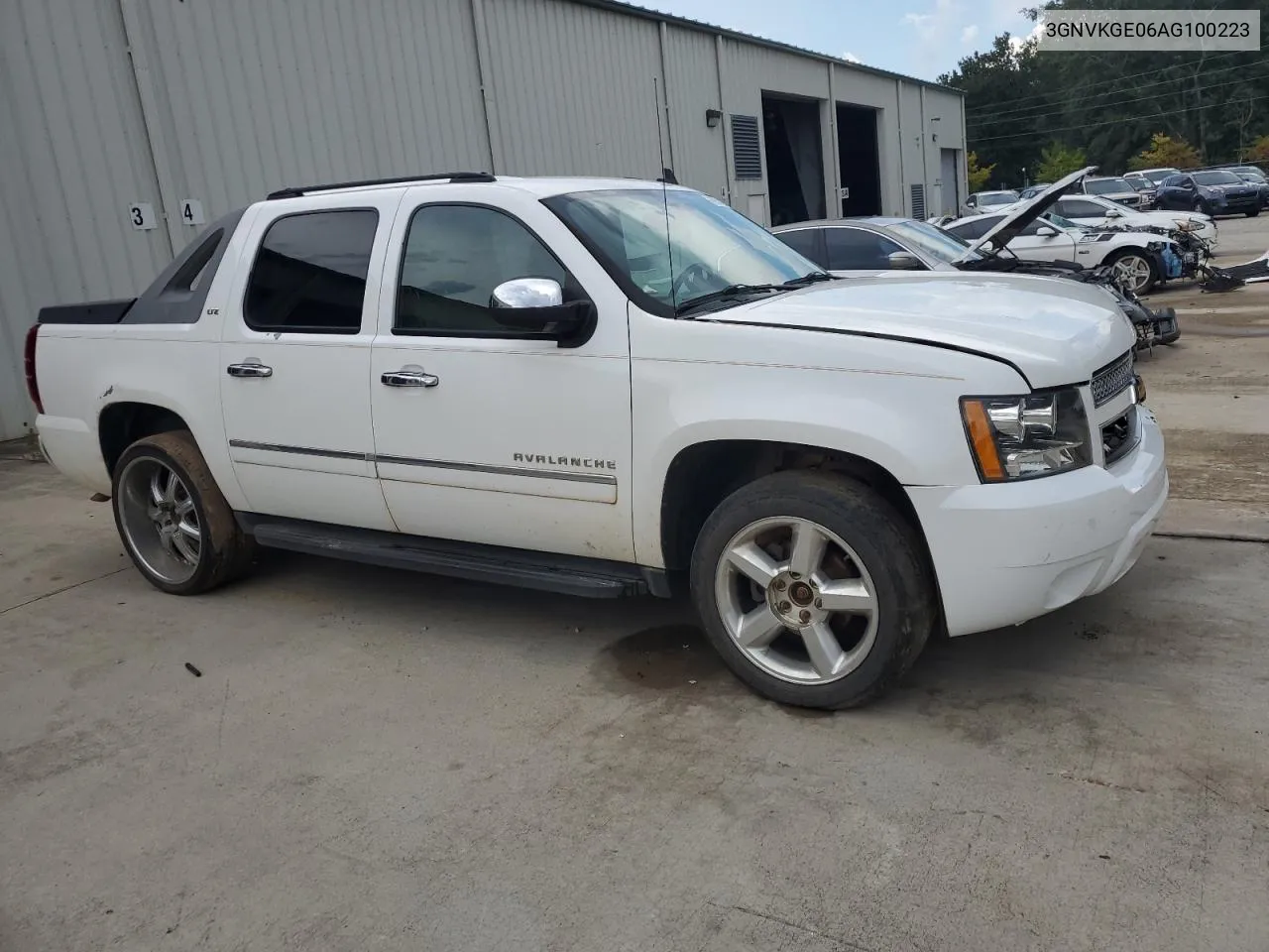 2010 Chevrolet Avalanche Ltz VIN: 3GNVKGE06AG100223 Lot: 69342724