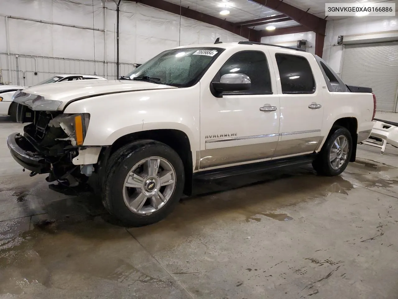 2010 Chevrolet Avalanche Ltz VIN: 3GNVKGE0XAG166886 Lot: 70609884