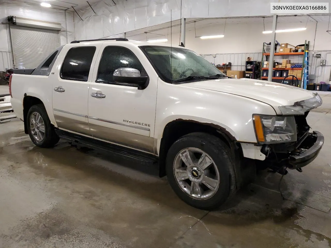 2010 Chevrolet Avalanche Ltz VIN: 3GNVKGE0XAG166886 Lot: 70609884