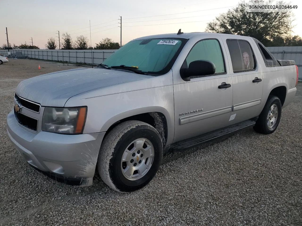 2010 Chevrolet Avalanche Ls VIN: 3GNNCEE02AG264649 Lot: 73942624