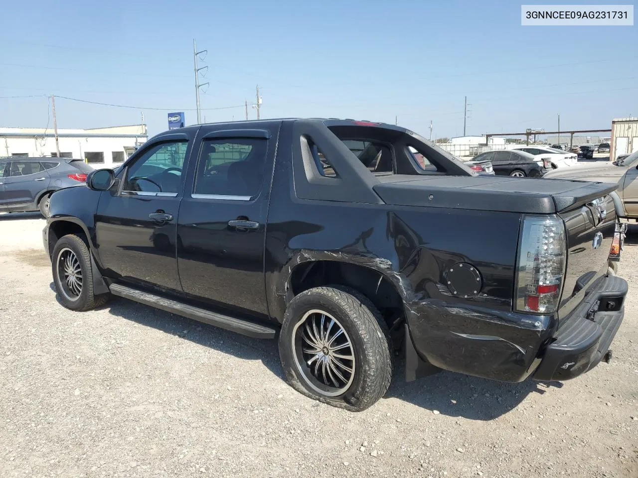 2010 Chevrolet Avalanche Ls VIN: 3GNNCEE09AG231731 Lot: 74928964