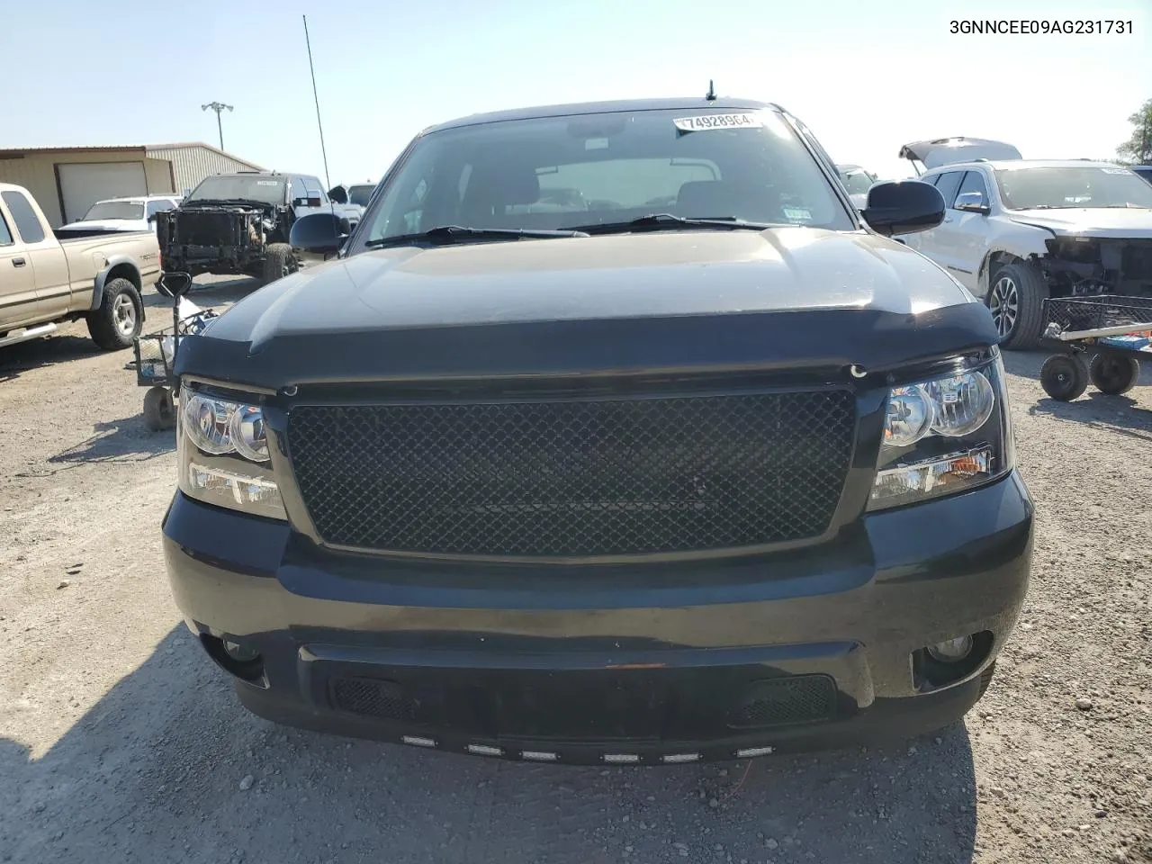 2010 Chevrolet Avalanche Ls VIN: 3GNNCEE09AG231731 Lot: 74928964