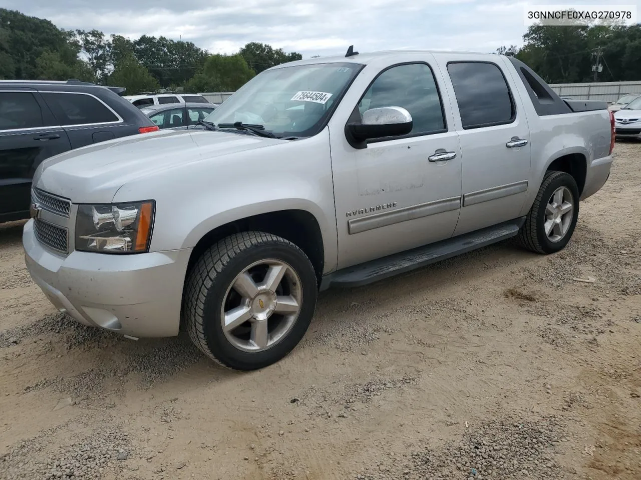 2010 Chevrolet Avalanche Lt VIN: 3GNNCFE0XAG270978 Lot: 75644504