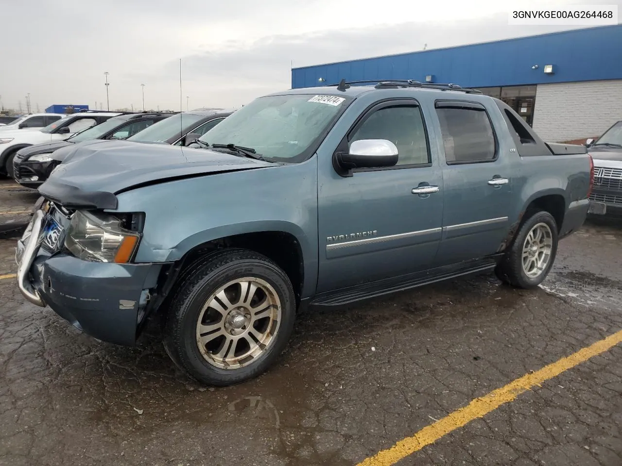 2010 Chevrolet Avalanche Ltz VIN: 3GNVKGE00AG264468 Lot: 77372474