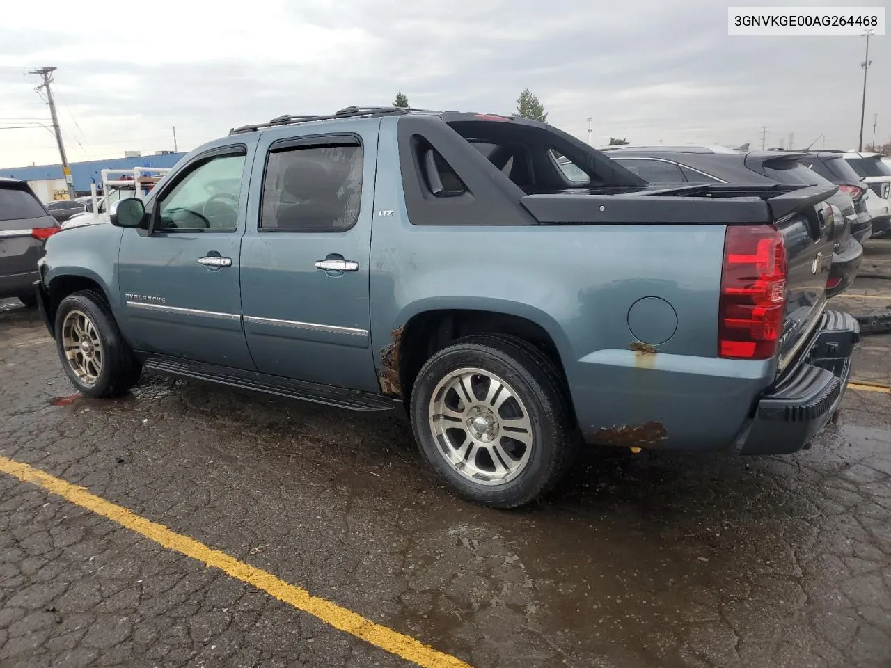 2010 Chevrolet Avalanche Ltz VIN: 3GNVKGE00AG264468 Lot: 77372474