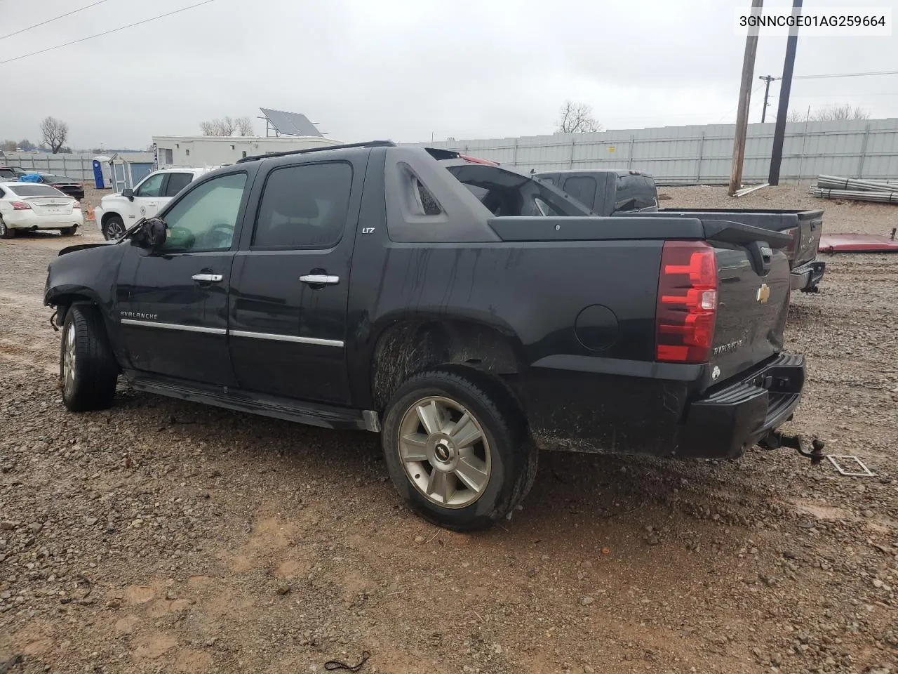 2010 Chevrolet Avalanche Ltz VIN: 3GNNCGE01AG259664 Lot: 80579493