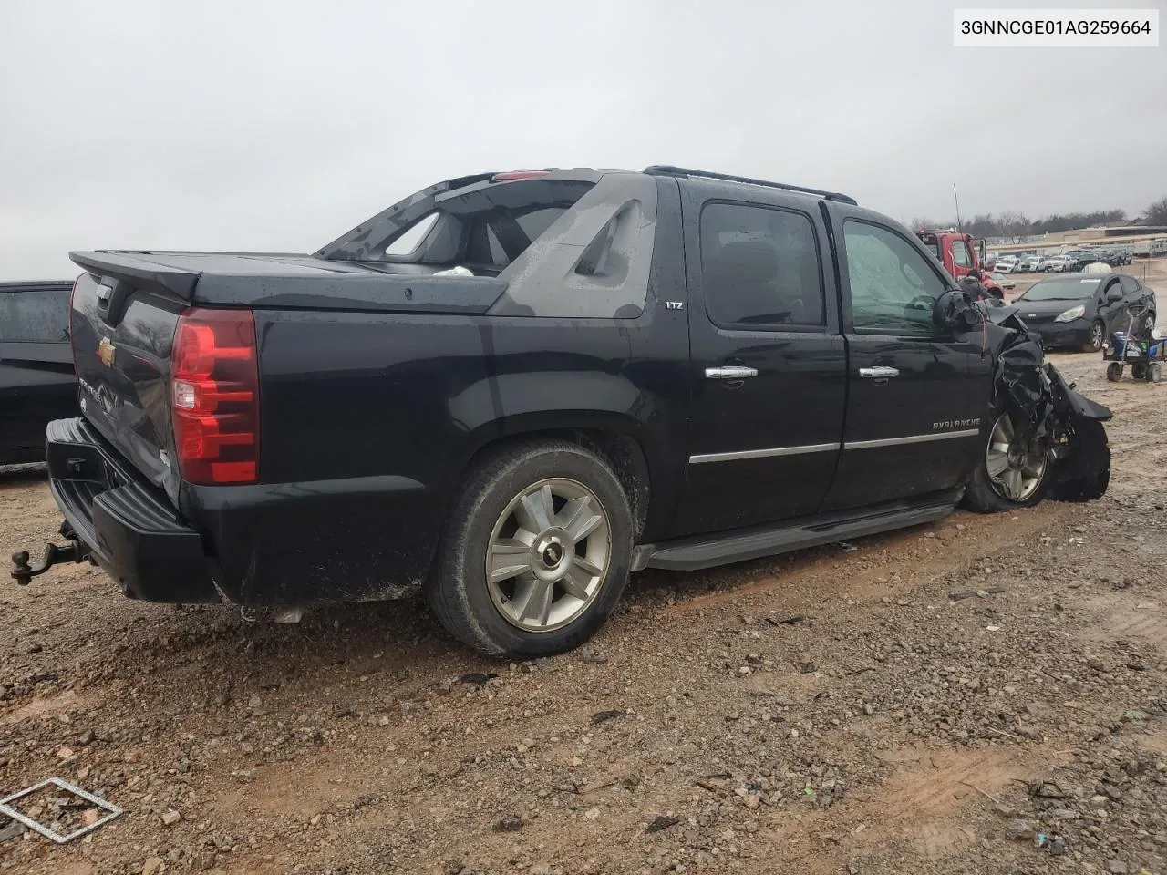 2010 Chevrolet Avalanche Ltz VIN: 3GNNCGE01AG259664 Lot: 80579493