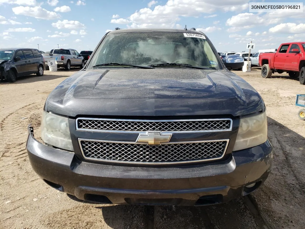 2011 Chevrolet Avalanche Lt VIN: 3GNMCFE05BG196821 Lot: 53075654