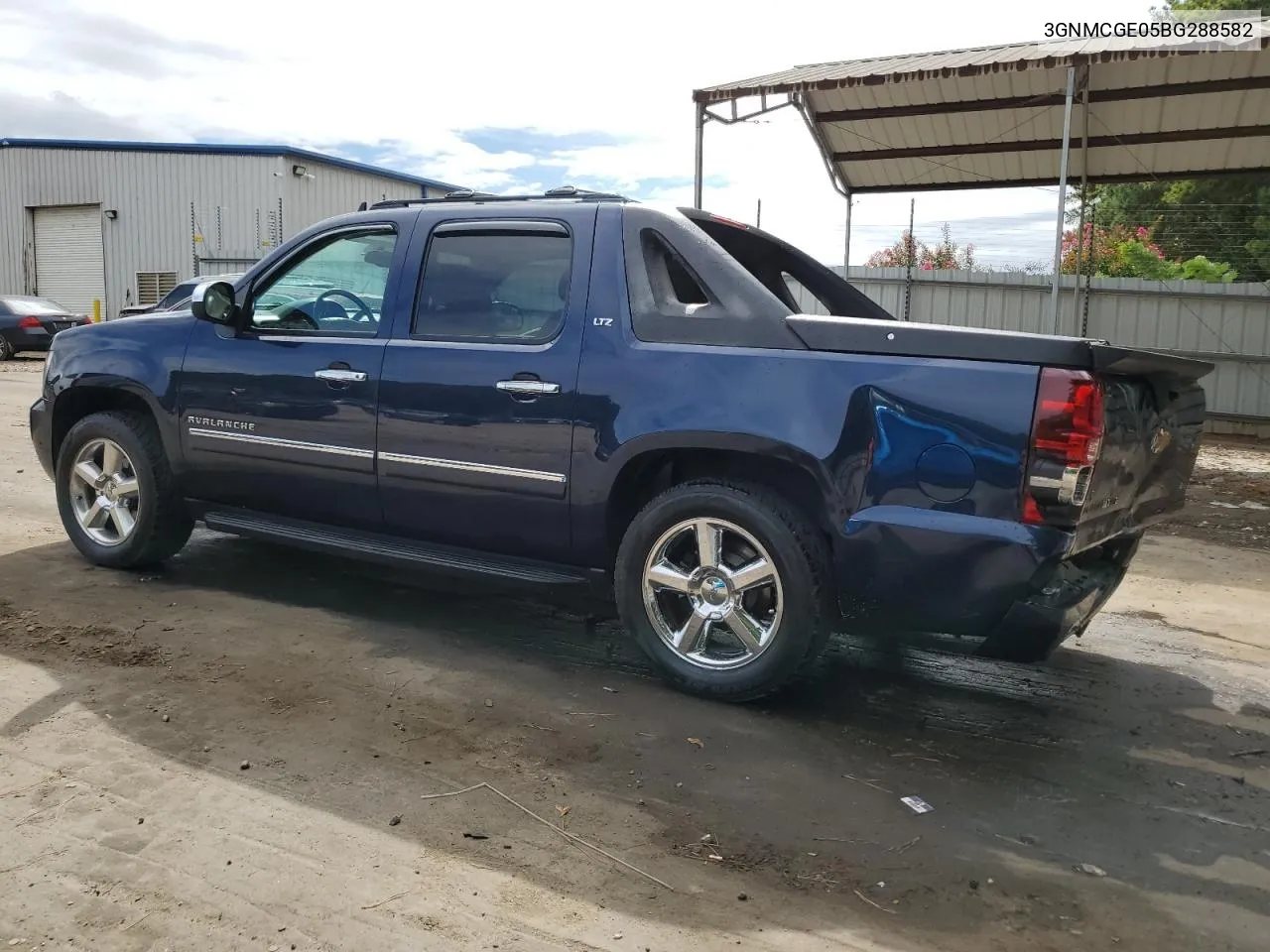 2011 Chevrolet Avalanche Ltz VIN: 3GNMCGE05BG288582 Lot: 71573544