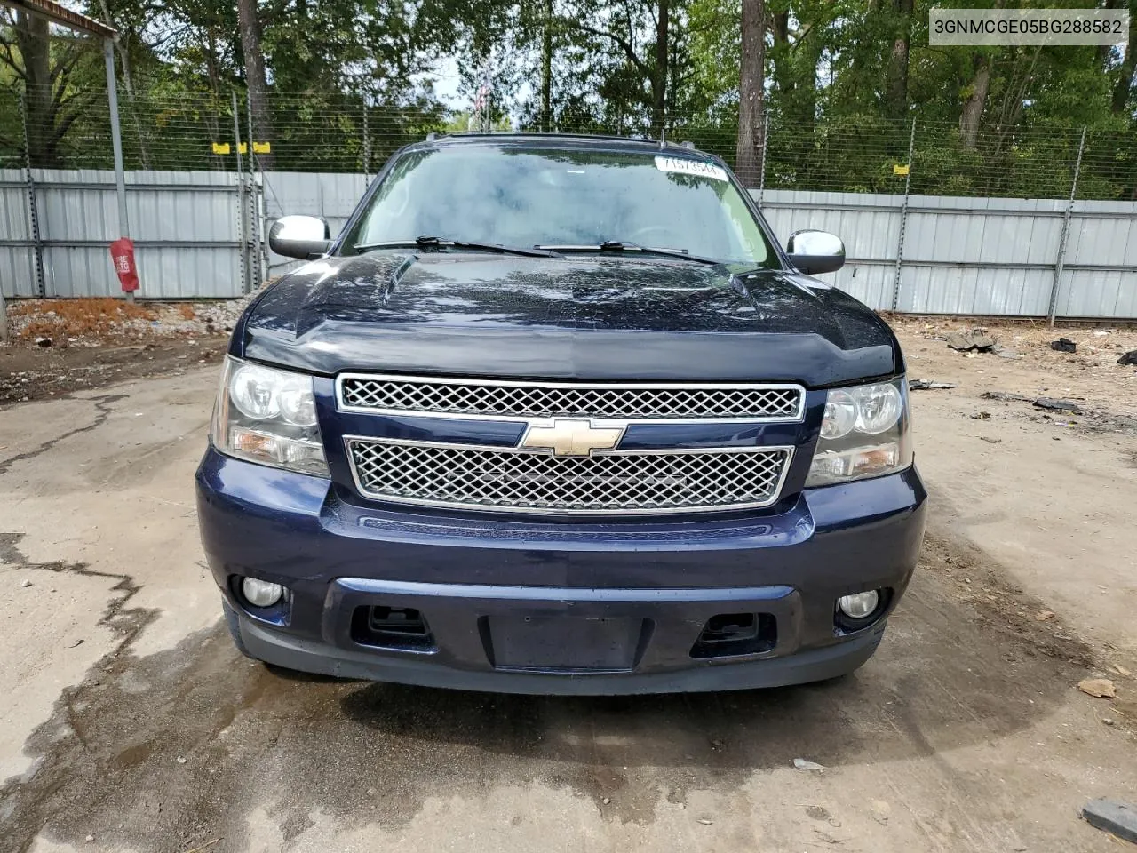 2011 Chevrolet Avalanche Ltz VIN: 3GNMCGE05BG288582 Lot: 71573544