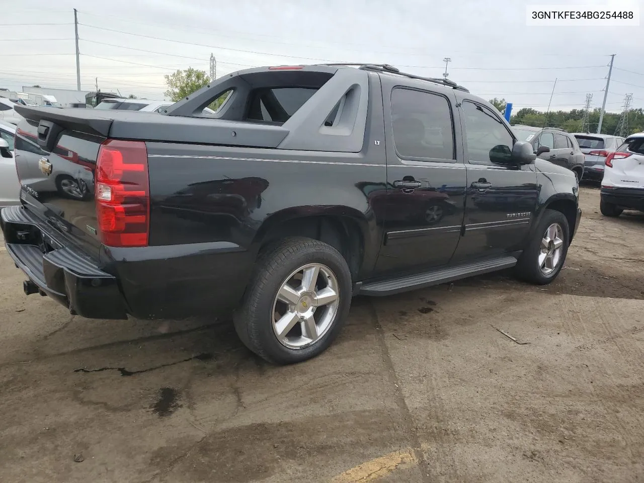 2011 Chevrolet Avalanche Lt VIN: 3GNTKFE34BG254488 Lot: 73208684