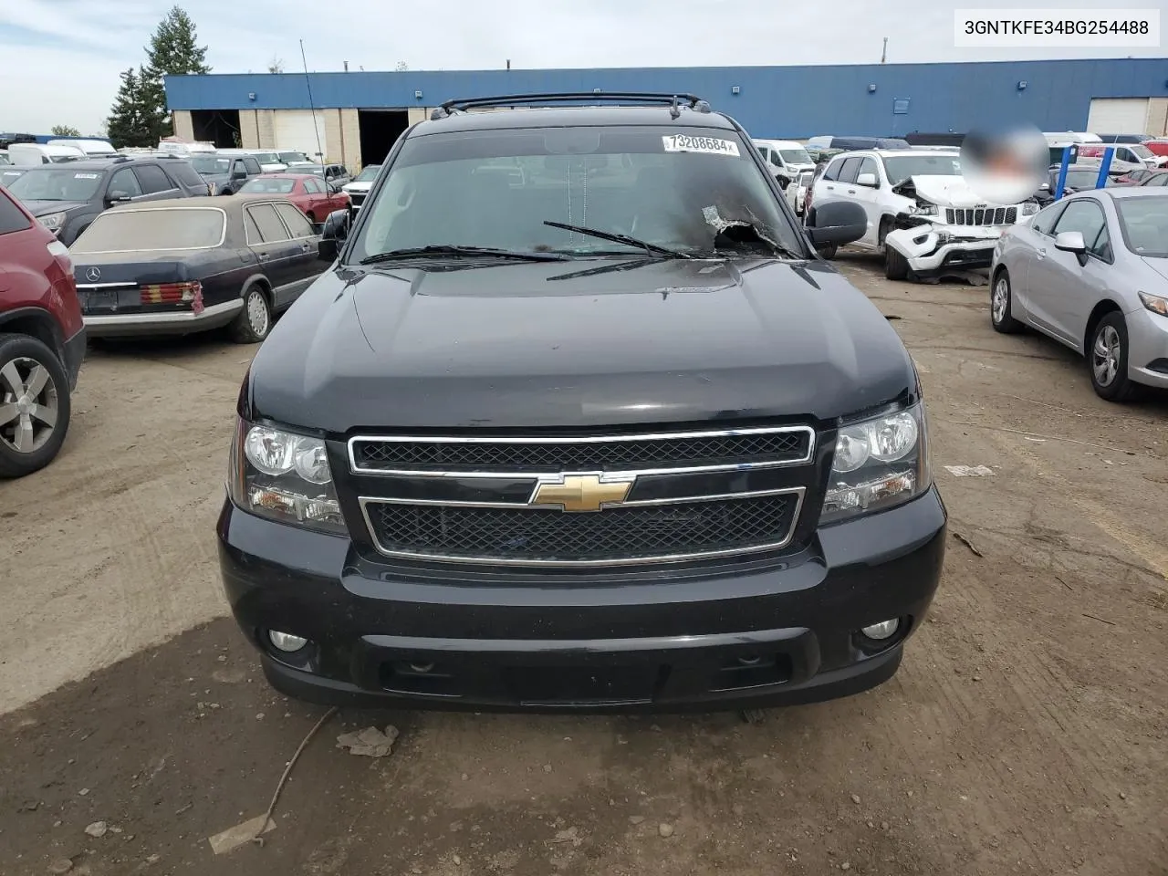 2011 Chevrolet Avalanche Lt VIN: 3GNTKFE34BG254488 Lot: 73208684