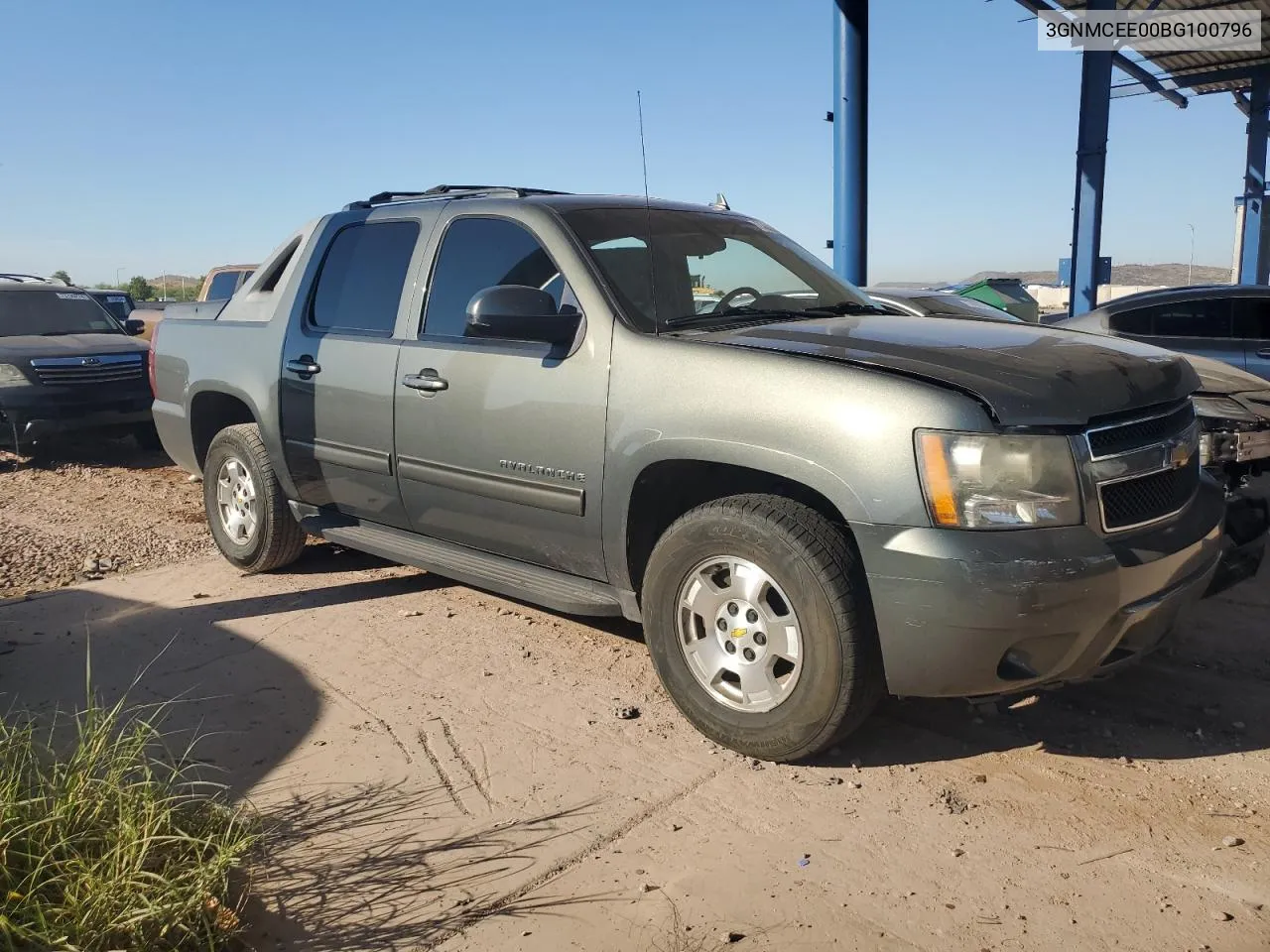 2011 Chevrolet Avalanche Ls VIN: 3GNMCEE00BG100796 Lot: 73812144