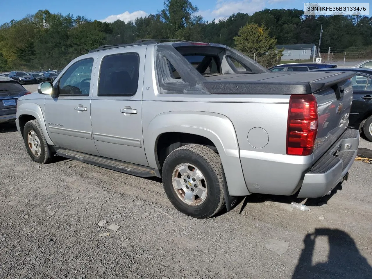 2011 Chevrolet Avalanche Lt VIN: 3GNTKFE36BG133476 Lot: 75259394