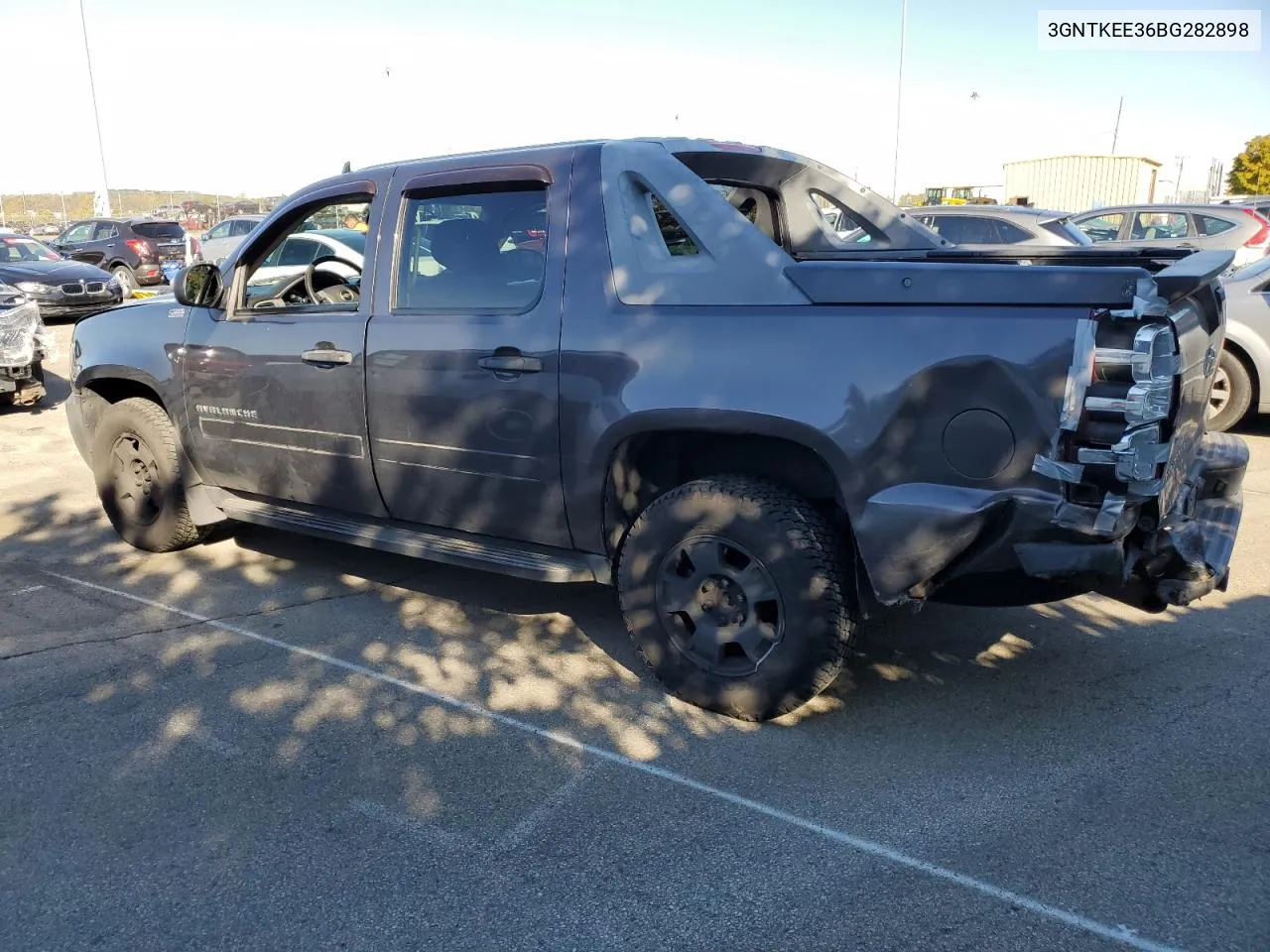 2011 Chevrolet Avalanche Ls VIN: 3GNTKEE36BG282898 Lot: 76941574