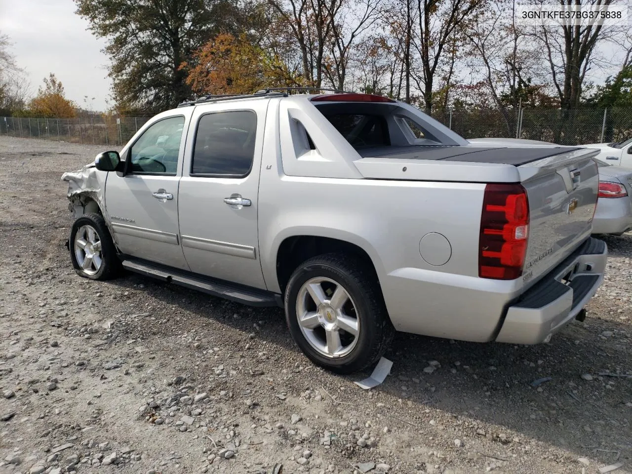 2011 Chevrolet Avalanche Lt VIN: 3GNTKFE37BG375838 Lot: 78036164