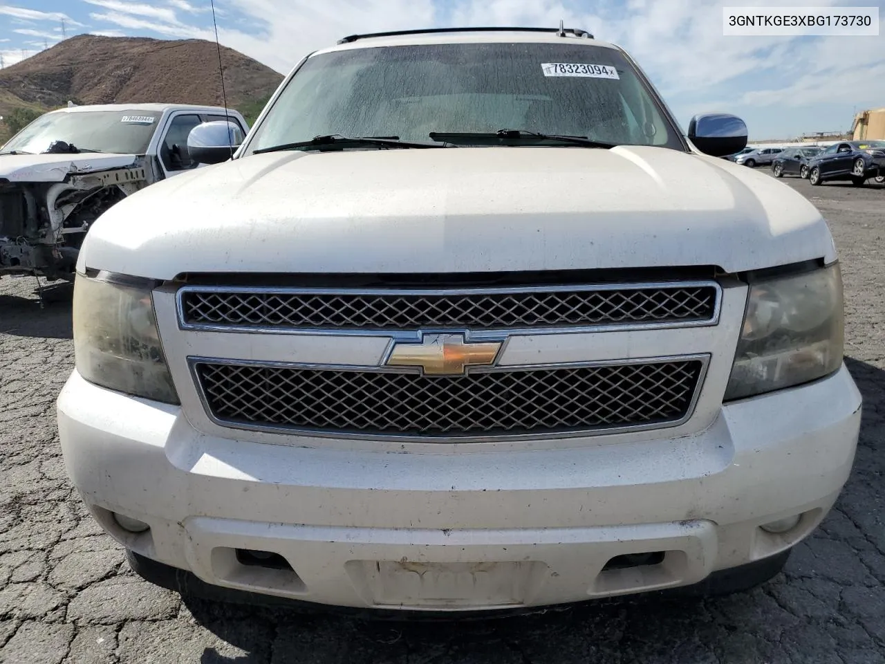 2011 Chevrolet Avalanche Ltz VIN: 3GNTKGE3XBG173730 Lot: 78323094