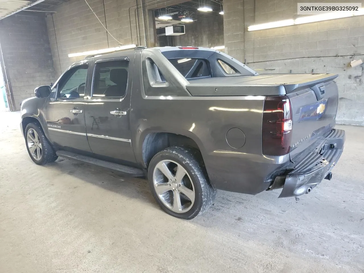 2011 Chevrolet Avalanche Ltz VIN: 3GNTKGE39BG325092 Lot: 79598444