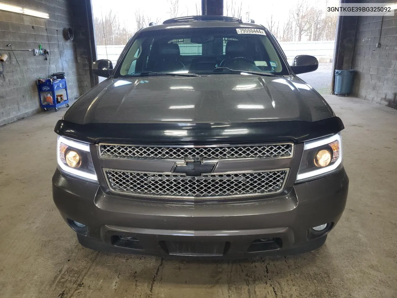 2011 Chevrolet Avalanche Ltz VIN: 3GNTKGE39BG325092 Lot: 79598444