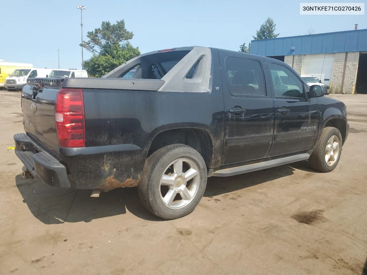 2012 Chevrolet Avalanche Lt VIN: 3GNTKFE71CG270426 Lot: 69863704