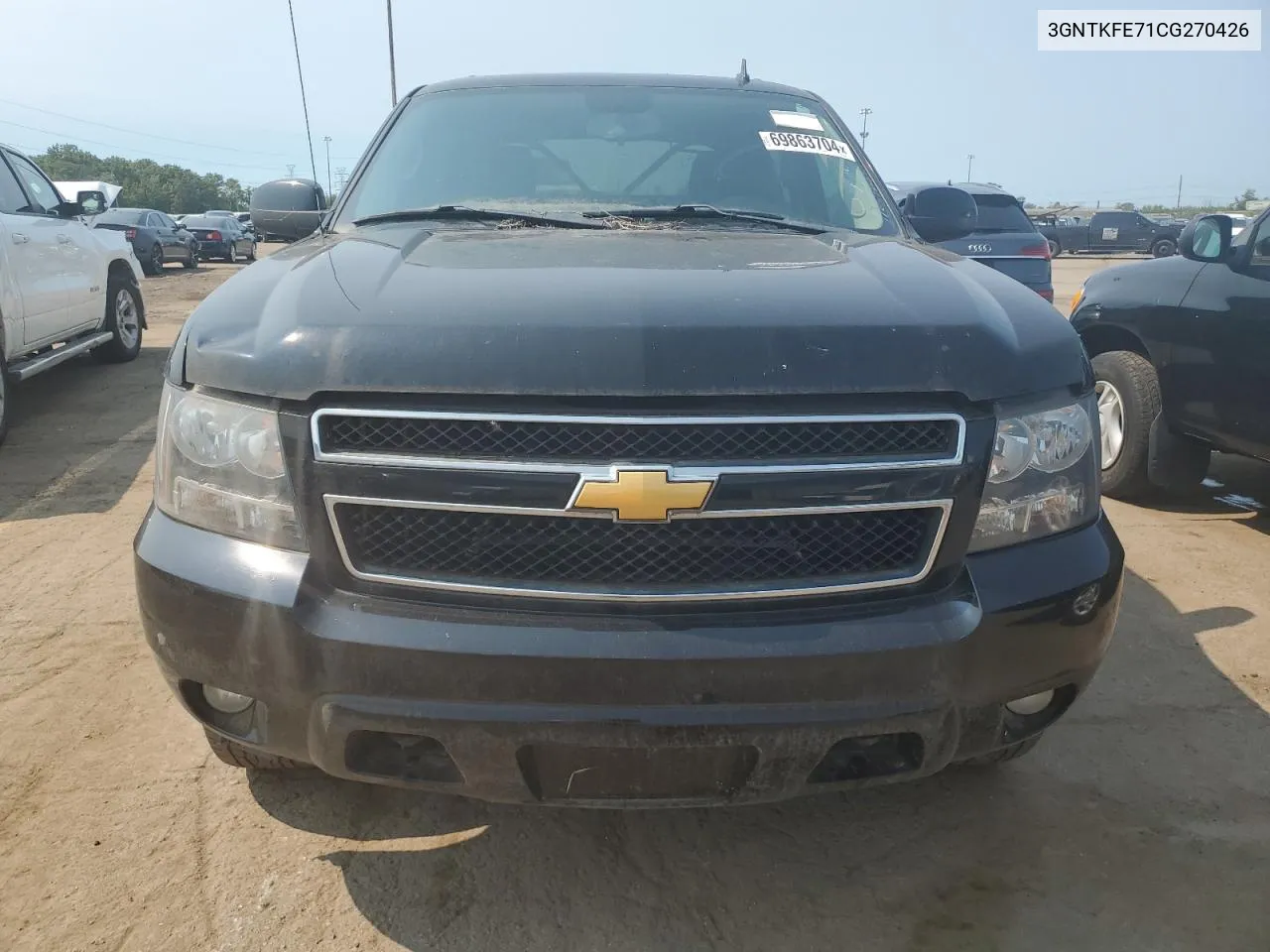 2012 Chevrolet Avalanche Lt VIN: 3GNTKFE71CG270426 Lot: 69863704