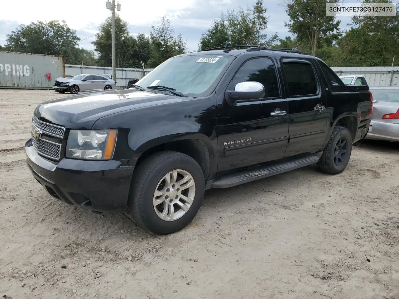 2012 Chevrolet Avalanche Lt VIN: 3GNTKFE73CG127476 Lot: 73168324