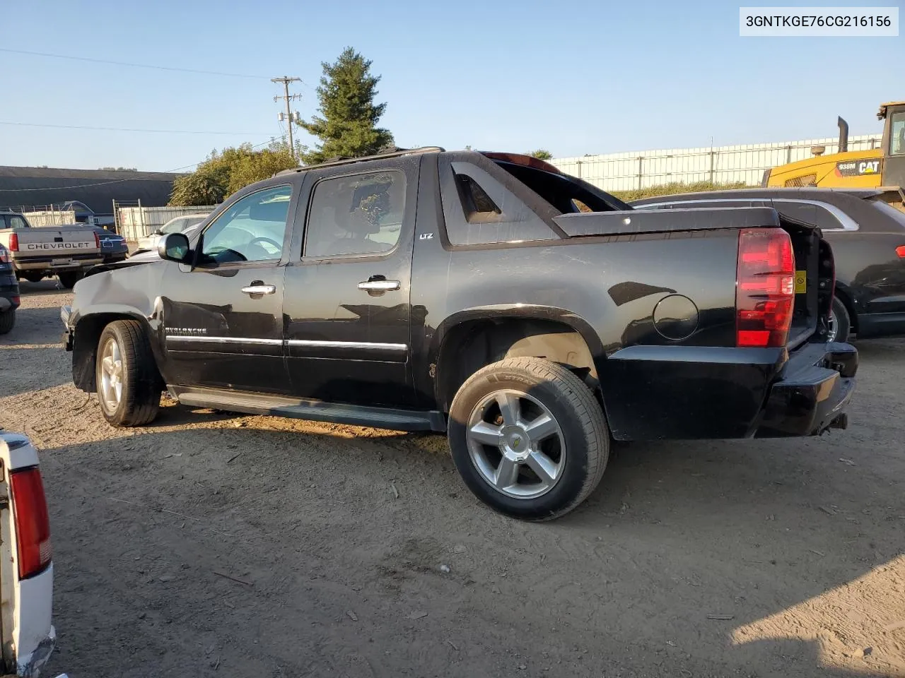 2012 Chevrolet Avalanche Ltz VIN: 3GNTKGE76CG216156 Lot: 73497544