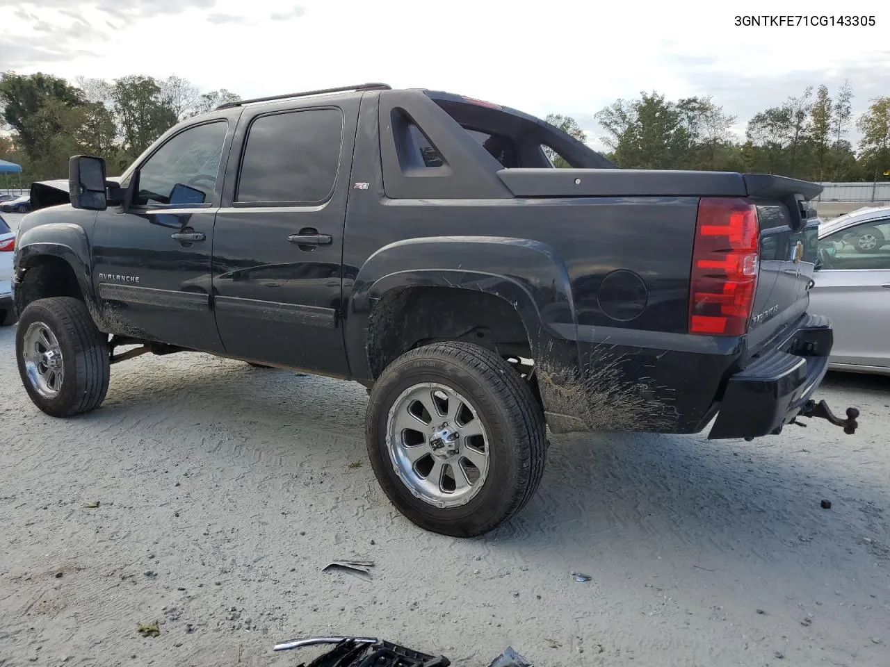 2012 Chevrolet Avalanche Lt VIN: 3GNTKFE71CG143305 Lot: 74331564