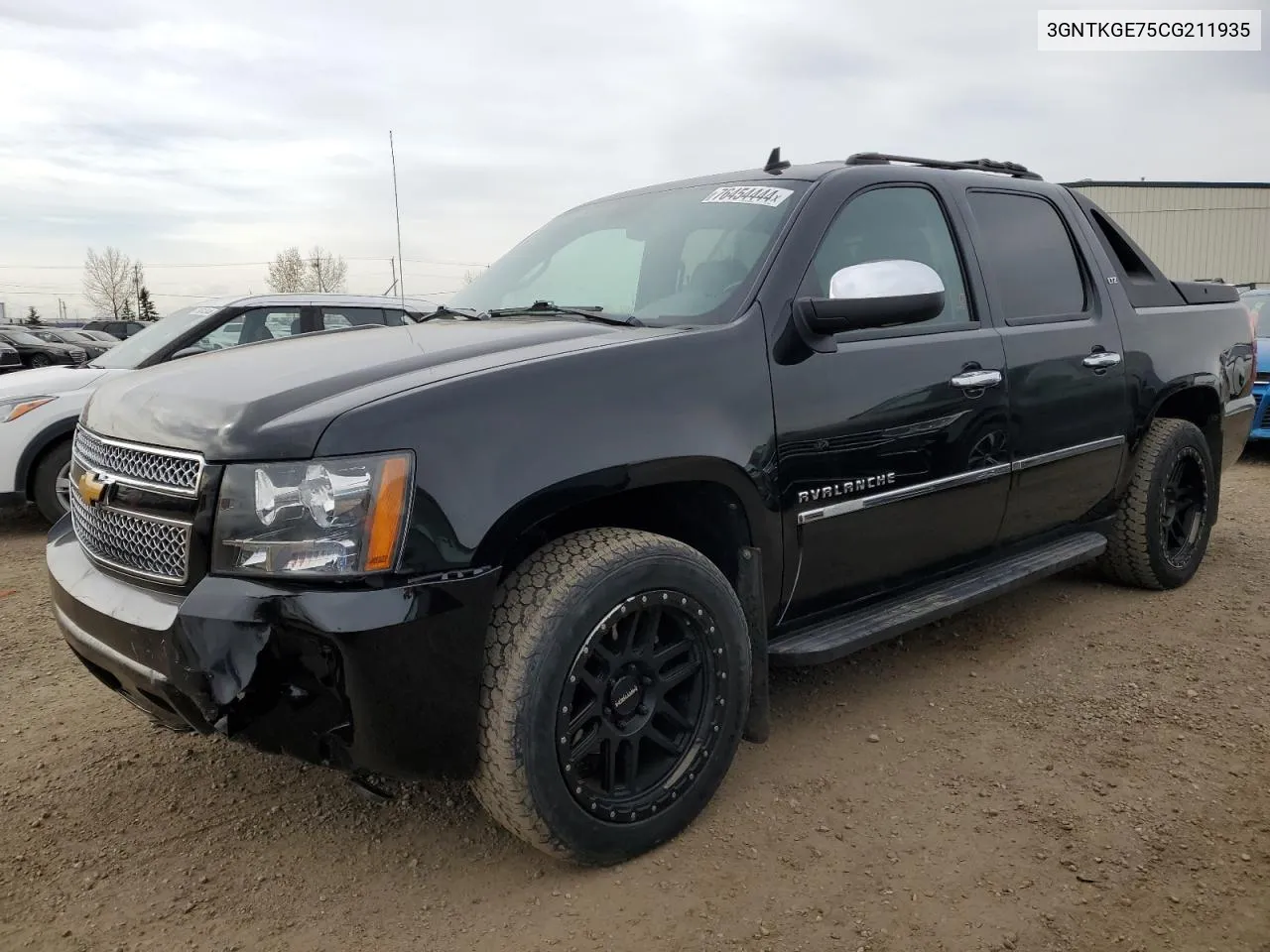 2012 Chevrolet Avalanche Ltz VIN: 3GNTKGE75CG211935 Lot: 76454444