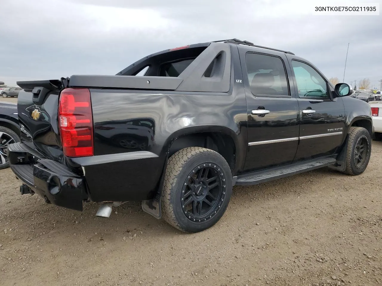 2012 Chevrolet Avalanche Ltz VIN: 3GNTKGE75CG211935 Lot: 76454444