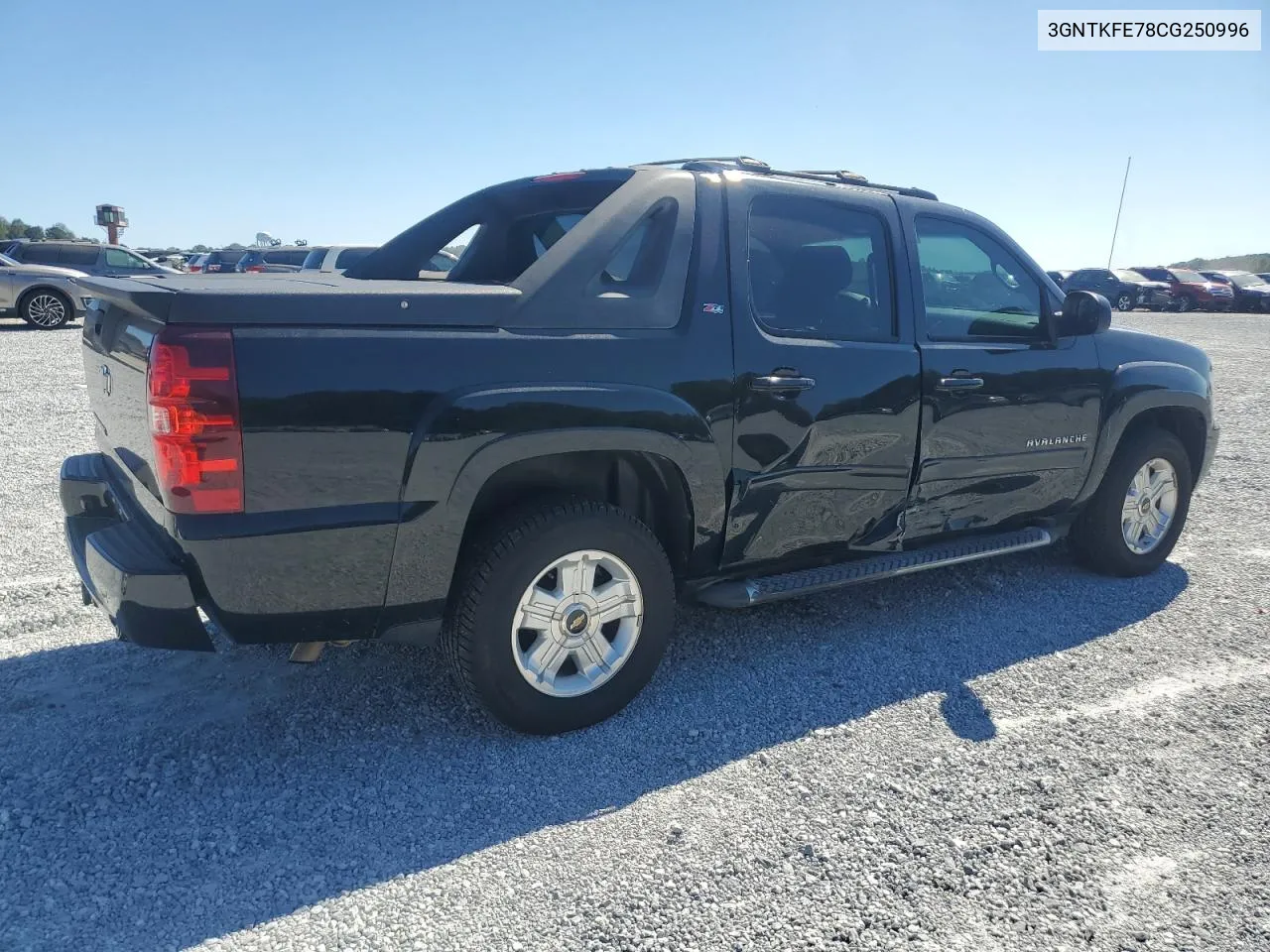 2012 Chevrolet Avalanche Lt VIN: 3GNTKFE78CG250996 Lot: 76926584