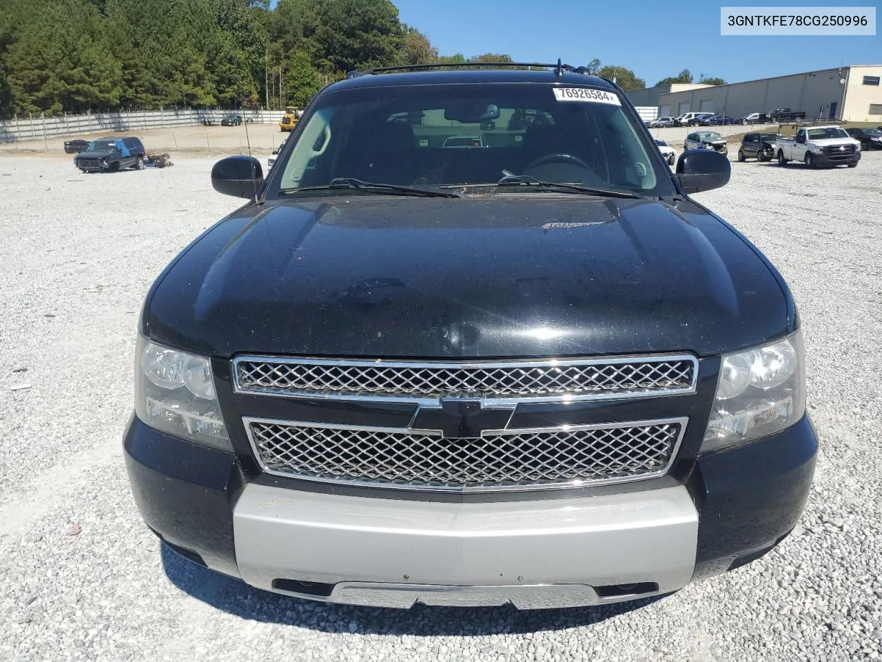 2012 Chevrolet Avalanche Lt VIN: 3GNTKFE78CG250996 Lot: 76926584