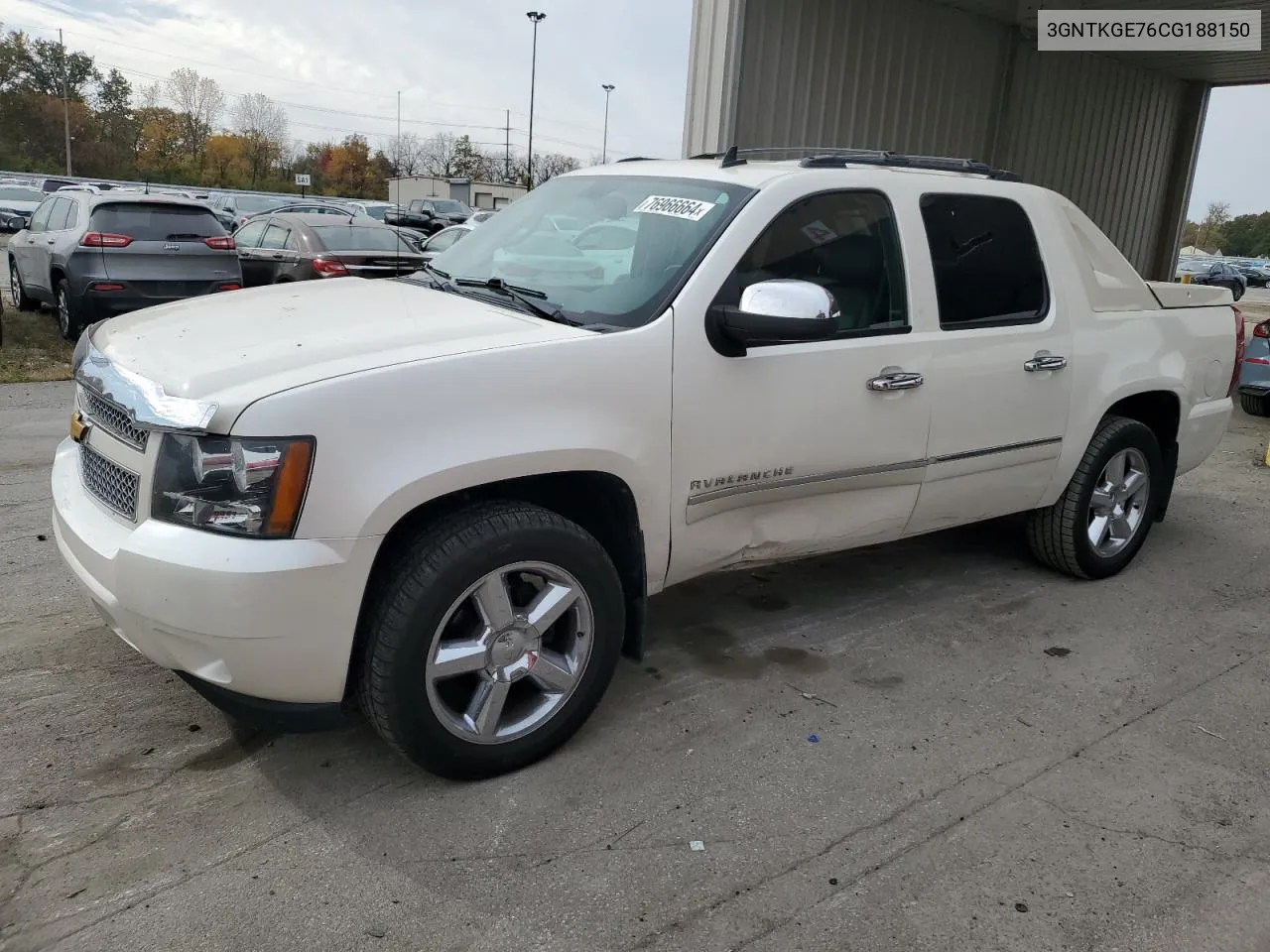 2012 Chevrolet Avalanche Ltz VIN: 3GNTKGE76CG188150 Lot: 76966664