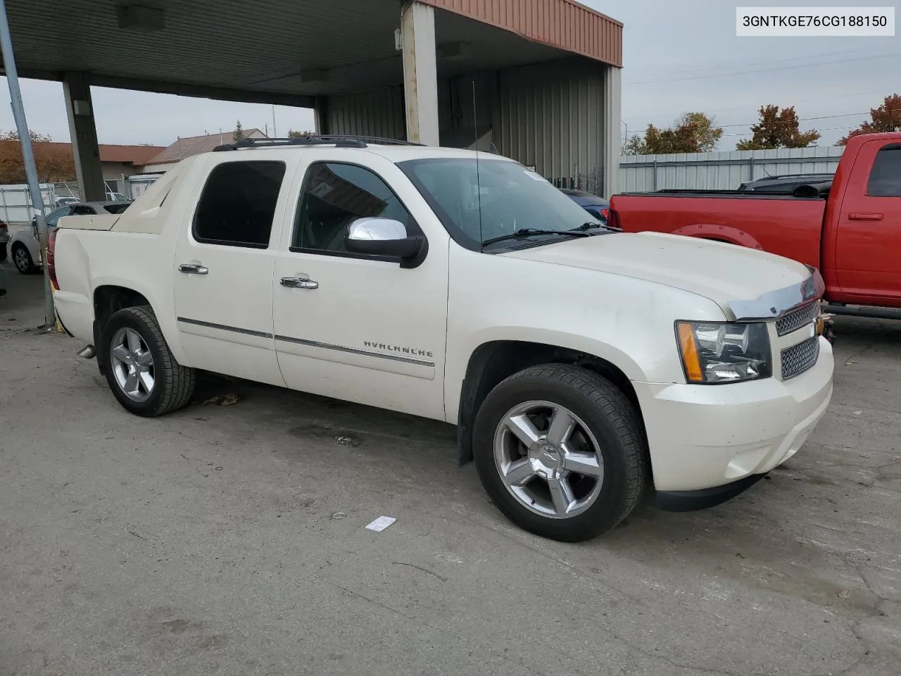 2012 Chevrolet Avalanche Ltz VIN: 3GNTKGE76CG188150 Lot: 76966664