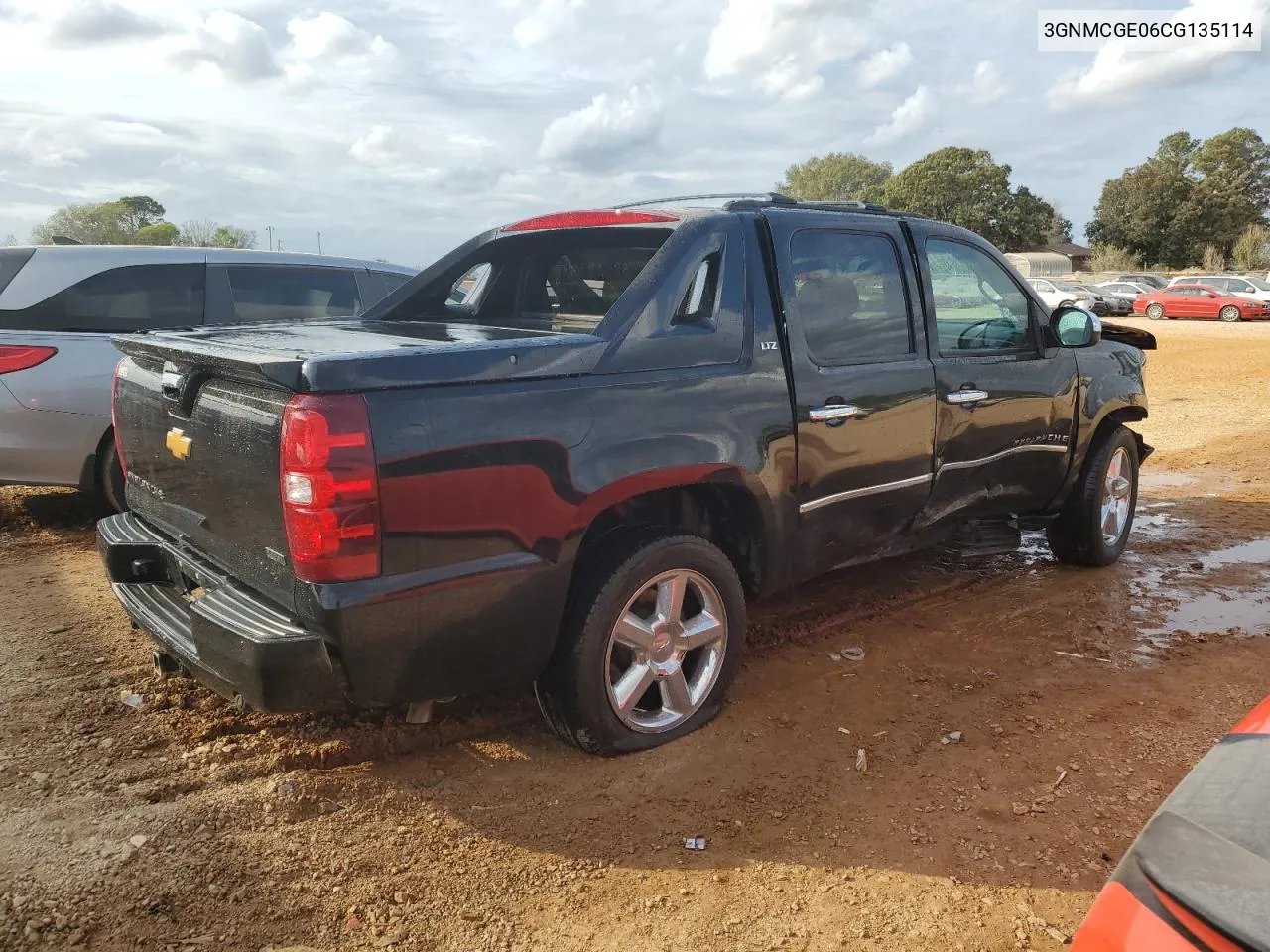 2012 Chevrolet Avalanche Ltz VIN: 3GNMCGE06CG135114 Lot: 78993674