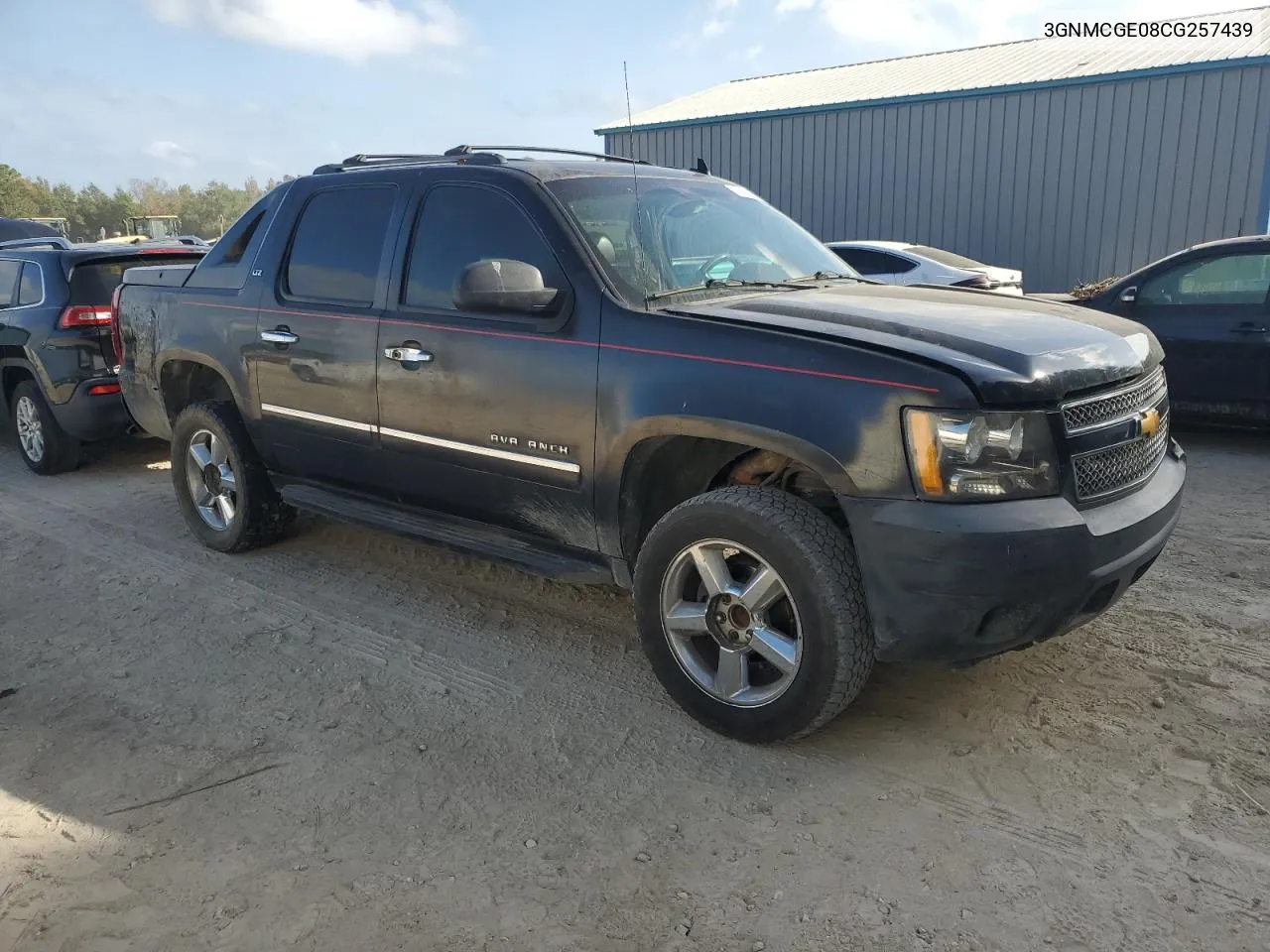 2012 Chevrolet Avalanche Ltz VIN: 3GNMCGE08CG257439 Lot: 79194644