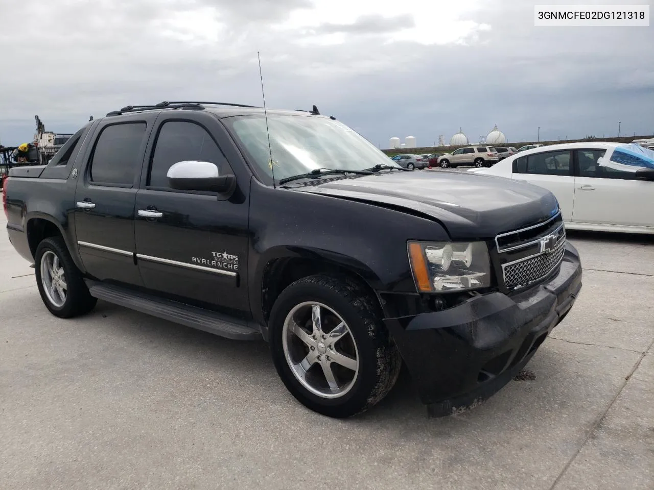 2013 Chevrolet Avalanche Lt VIN: 3GNMCFE02DG121318 Lot: 70670314