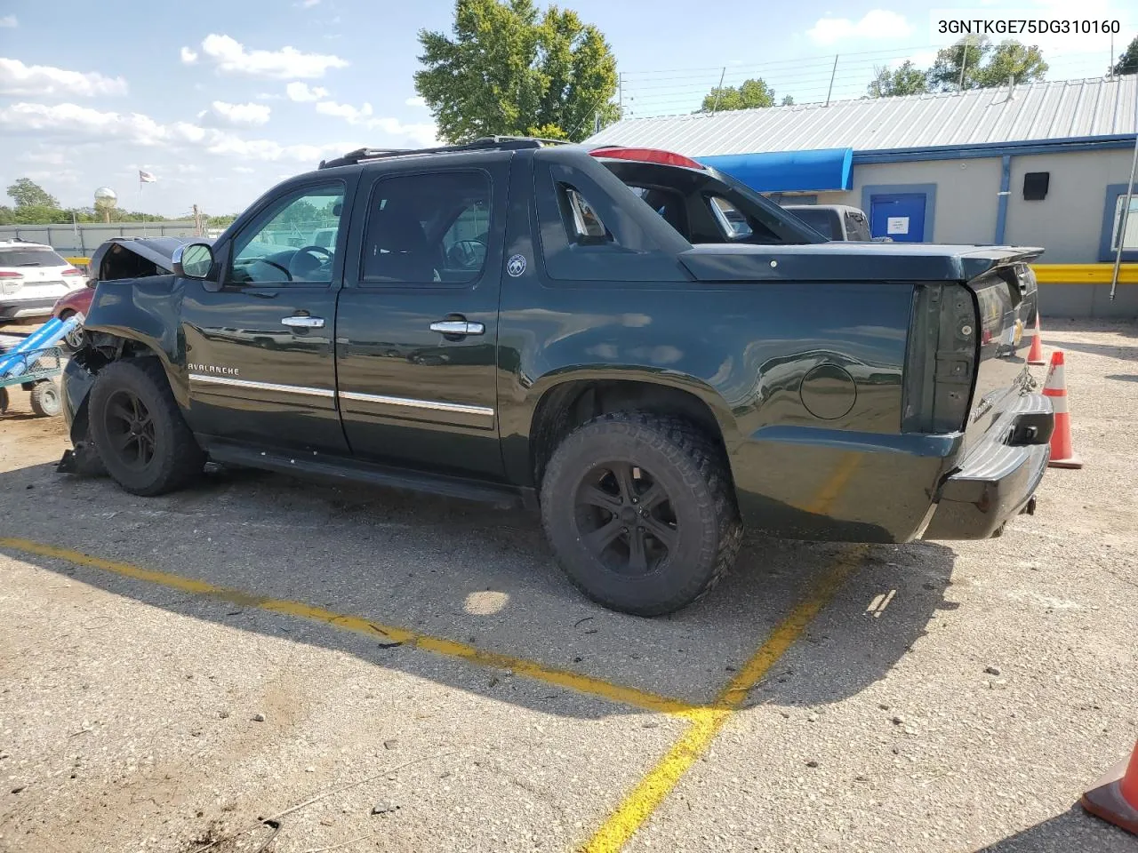 2013 Chevrolet Avalanche Ltz VIN: 3GNTKGE75DG310160 Lot: 71085604