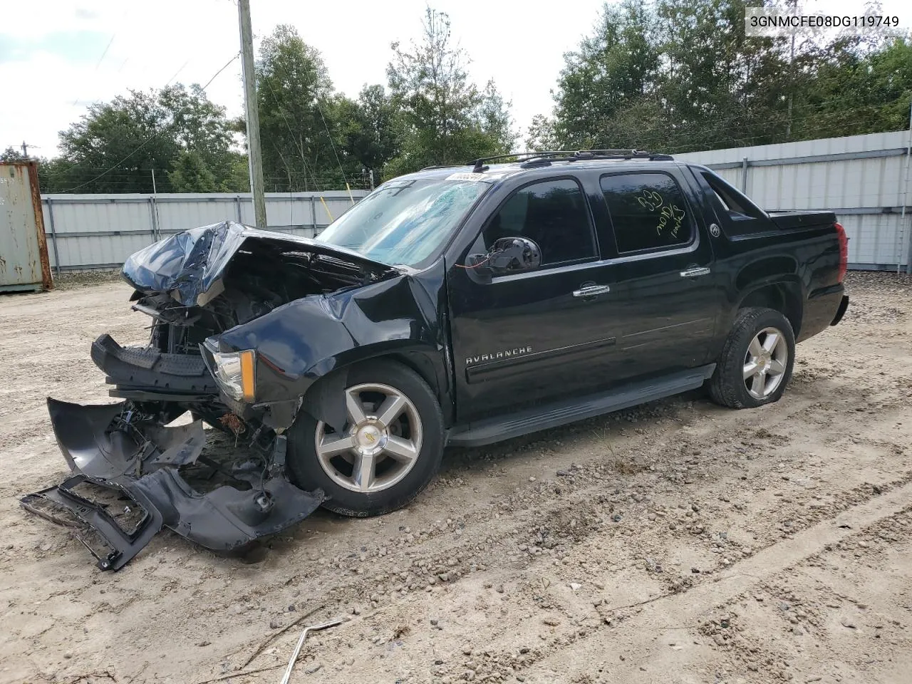 3GNMCFE08DG119749 2013 Chevrolet Avalanche Lt