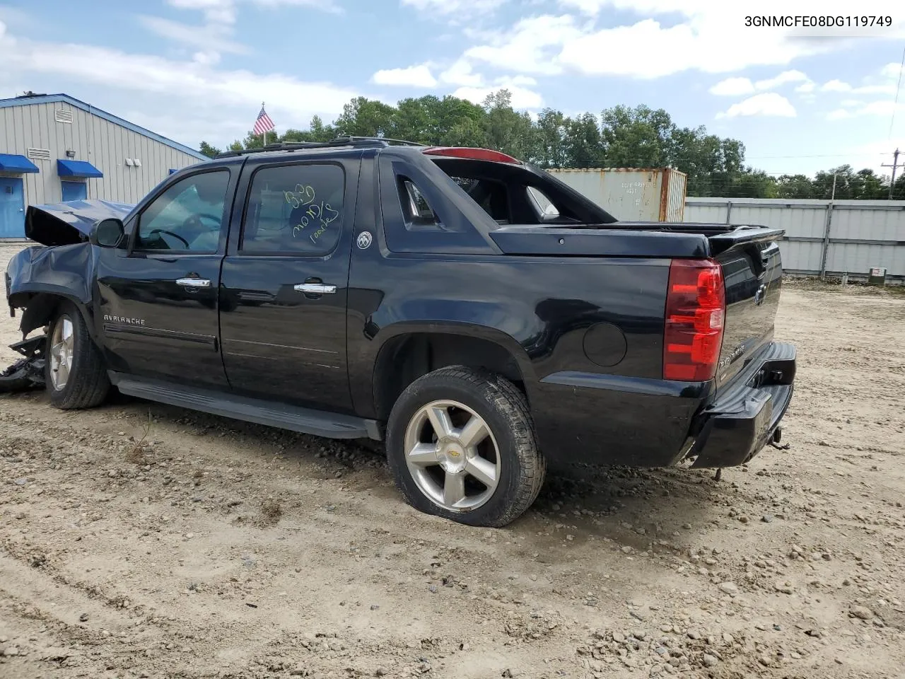 2013 Chevrolet Avalanche Lt VIN: 3GNMCFE08DG119749 Lot: 71086244