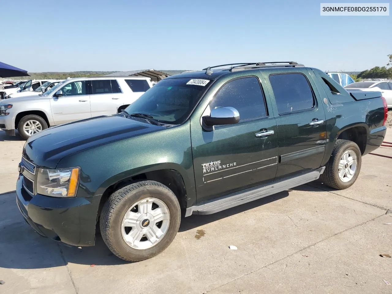 3GNMCFE08DG255170 2013 Chevrolet Avalanche Lt