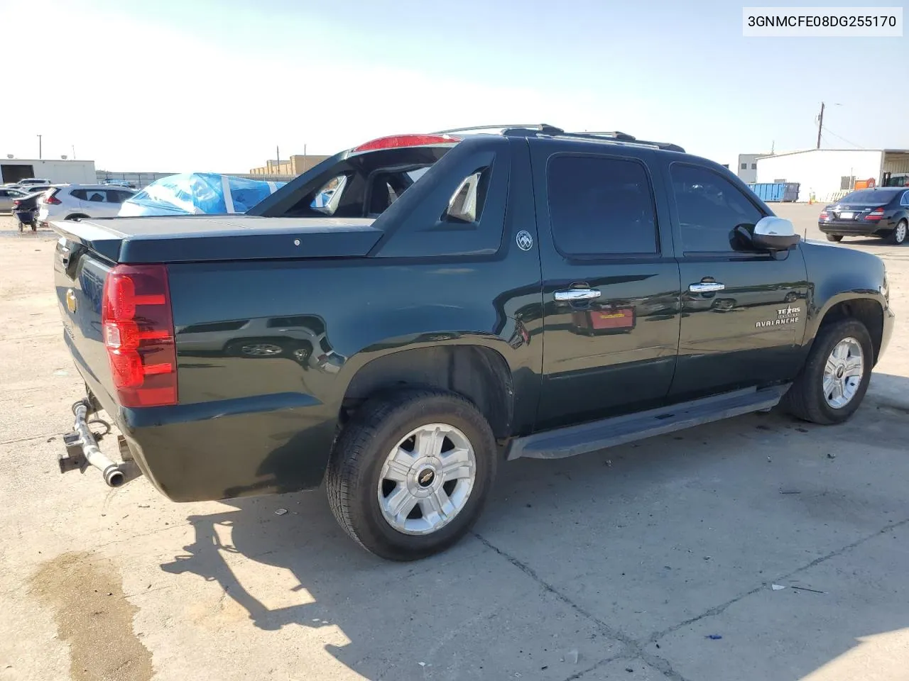 2013 Chevrolet Avalanche Lt VIN: 3GNMCFE08DG255170 Lot: 73420084