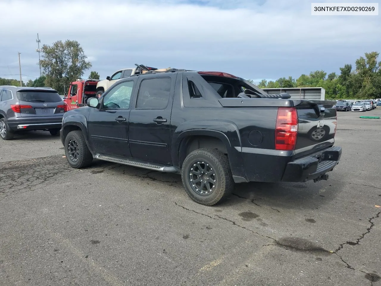 2013 Chevrolet Avalanche Lt VIN: 3GNTKFE7XDG290269 Lot: 73546894